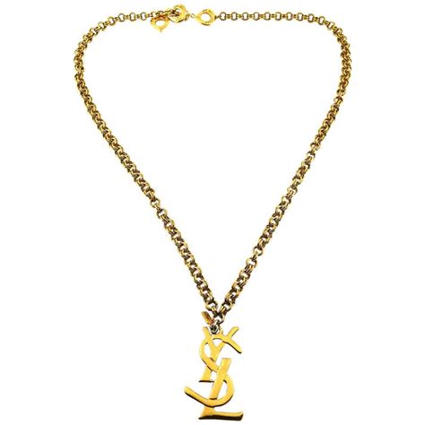 ysl necklace price|YSL necklace men.